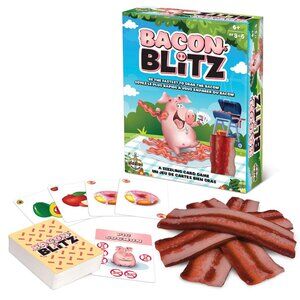 3/$77❤️Gladius BACON BLITZ Fast-Paced Food-Themed Family Card Game Pigs Bacon